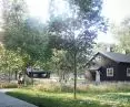 Finnish houses in Pole Mokotowskie - visualization