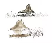 Conceptual sketches of the facility