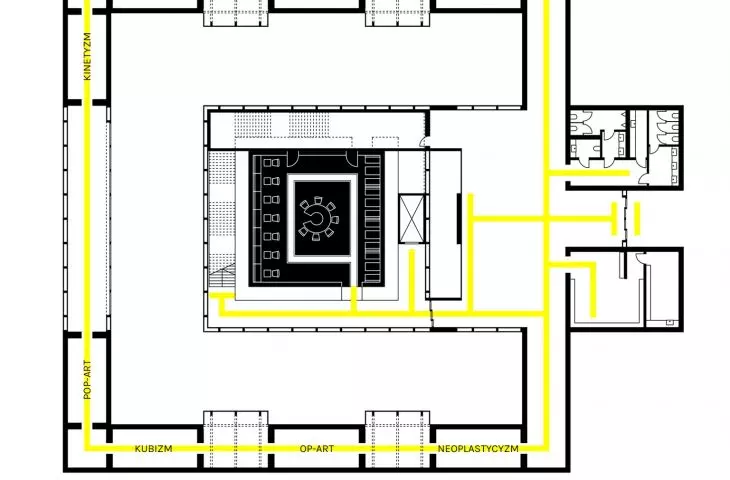 Art Education Space Project, projection