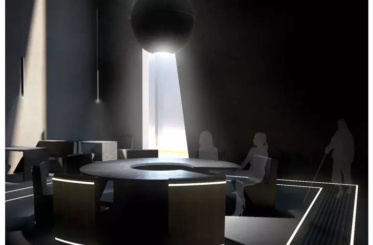 Interior of the cafe
