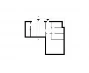 House under the rock, basement plan