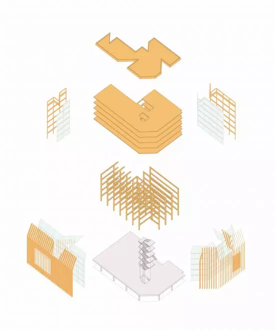 Breath-In Hotel (axonometry) 