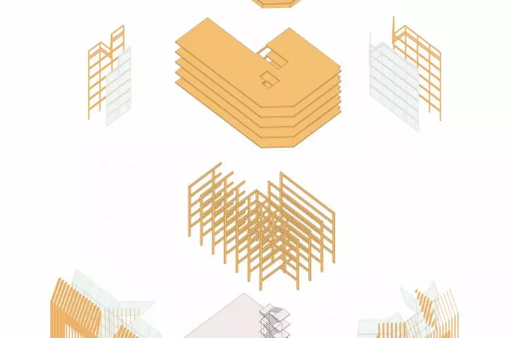 Breath-In Hotel (axonometry) 