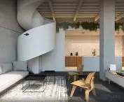 wnętrze jednego z apartamentów w budynku Barchessy