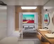 wnętrze jednego z apartamentów w budynku Barchessy