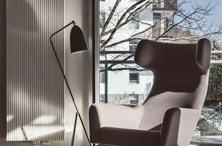 The apartment also featured furniture from IKEA