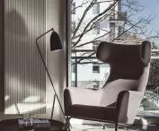 The apartment also featured furniture from IKEA