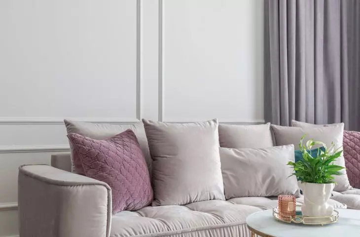 A comfortable sofa is the most important part of the living room