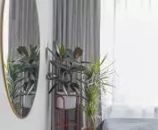 Flowerbeds Lushly in the Bedroom