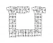 Nakielska Apartments, 4th floor plan