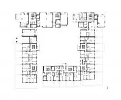 Nakielska Apartments, first floor plan