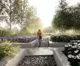 Green space of the estate