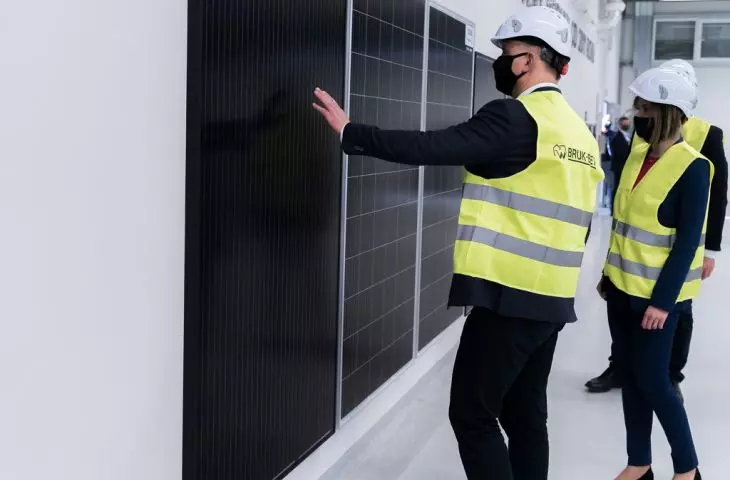 President Andrzej Duda at Bruk-Bet