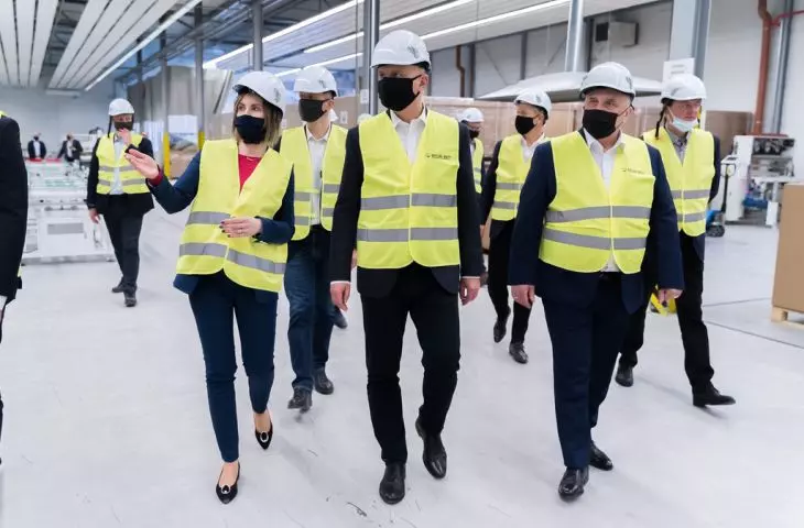 President Andrzej Duda at Bruk-Bet