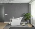 minimalistyczny apartament na Szczęśliwicach, łazienka
