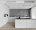 minimalistyczny apartament na Szczęśliwicach, kuchnia