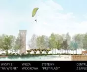 Urban wetlands, cross section AA