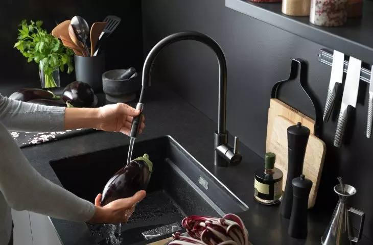 steel faucets
