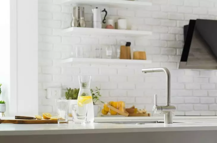 steel faucets