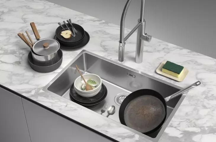 steel faucets