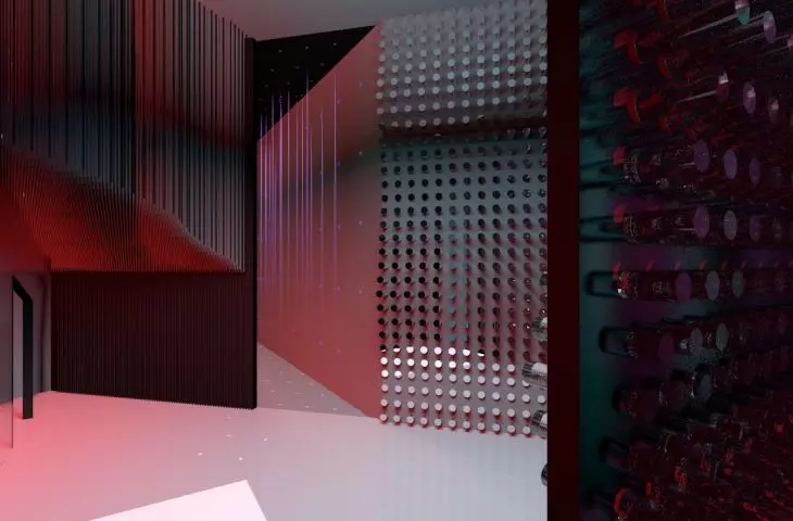 Multisensory spaces inspired by painting, object 02