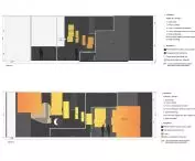 Multisensory spaces inspired by painting, cross section of object 01