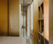 a fragment of the parents' bedroom