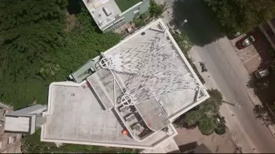 widok bird`s-eye view