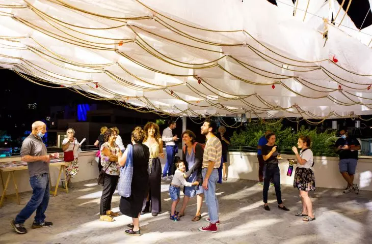 installation is designed to bring neighbors together again