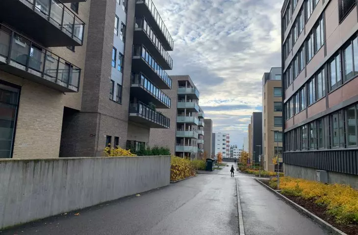 Løren, a new neighborhood in Oslo - an example of an unfavorable neighborhood solution