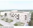 Co-living in Opole, view from the southeast side