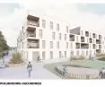 Widok osiedla od strony południowo-zachodniej