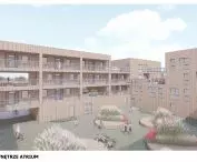 Widok wnętrza atrium