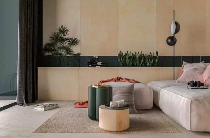 VATN summer house, living room interior