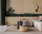 VATN summer house, living room interior