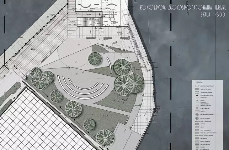 plan zagospodarowania terenu
