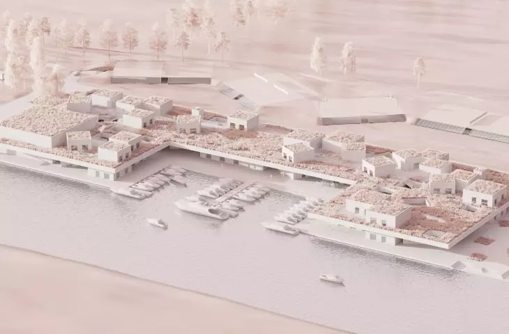 The author minimized interference with the historic technical infrastructure of the canal