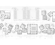 Marina in Gliwice, first floor plan