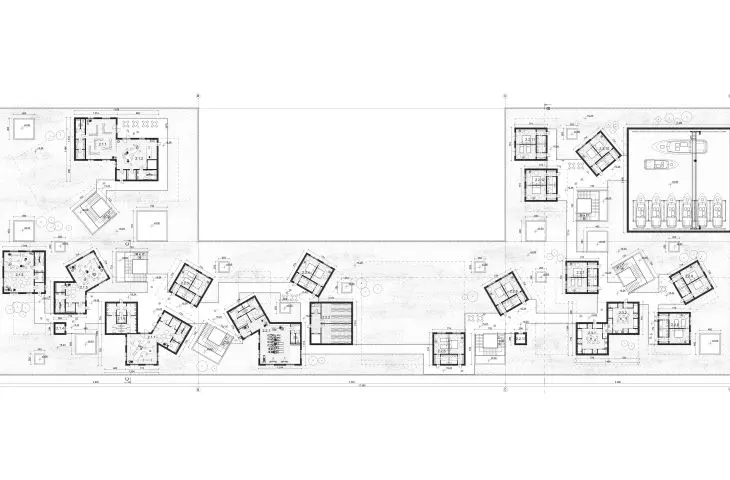 Gliwice marina, floor plan