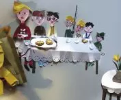 ilustracja do książki „Kuchnia pani Czereśniowej” — zebrane prace dla dzieci autorstwa Sylvii Plath, wydawnictwo „List”, 2019