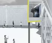 A platform for contemplation in Koszalin