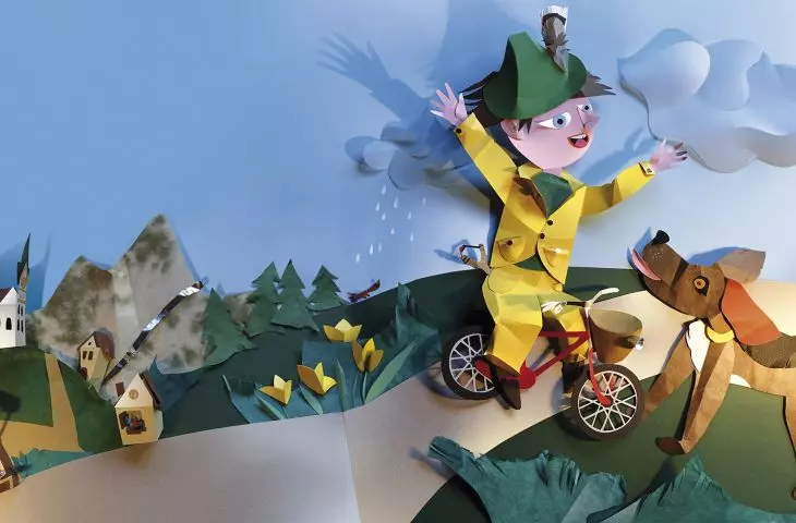 ilustracja do książki „Kuchnia pani Czereśniowej” — zebrane prace dla dzieci autorstwa Sylvii Plath, wydawnictwo „List”, 2019