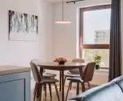 White walls add space
