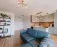 Mieszkanie w Szczecinie, otwarty salon i kuchnia