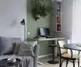 Ergonomic and pleasant angle for remote work with adjustable desk o chair