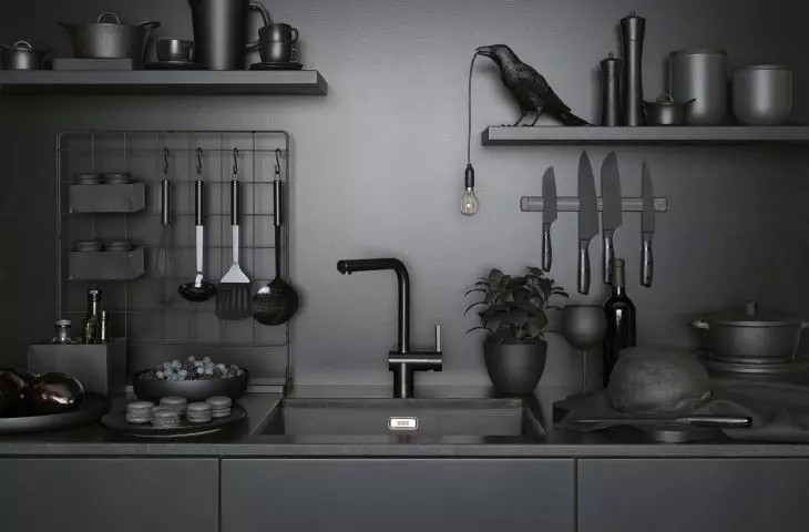 steel faucets