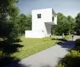 house inspired by the form of a periscope