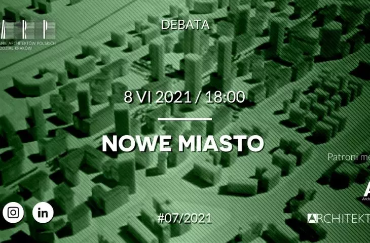 Jak zaprojektować Nowe Miasto? Plakat debaty
