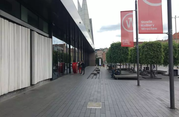 plac przed barem Barbara