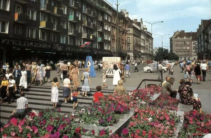 ulica Świdnicka, lato 1980